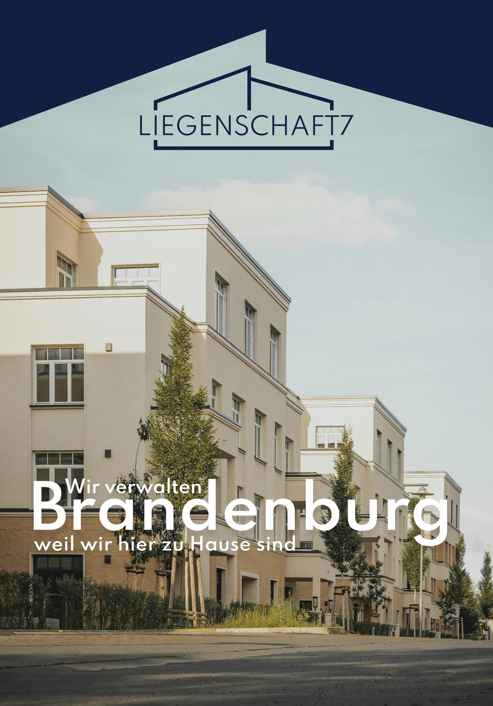 Moderne Wohnanlage mit zeitgenössischer Architektur